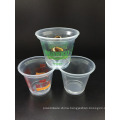 Food Grade 180ml Clear PP Disposable Plastic Dessert Cup